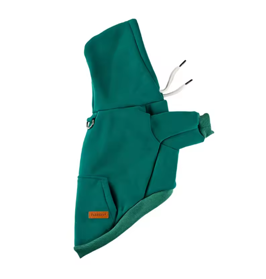 Dog clothing, pet hoodies, small and medium-sized dog vests, outdoor sports shirts, pet warm pet clothing, puppy and cat clothing