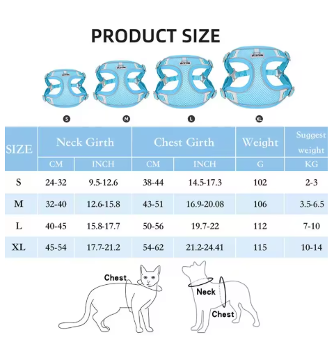 Pet Chest Strap Traction Rope Set Suitable for Small and Medium sized Dogs and Cats Chest Straps Reflective Dog Clothes Vest Set Chihuahua Outdoor Walking Pet Supplies
