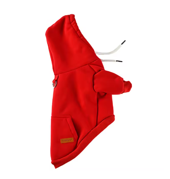 Dog clothing, pet hoodies, small and medium-sized dog vests, outdoor sports shirts, pet warm pet clothing, puppy and cat clothing