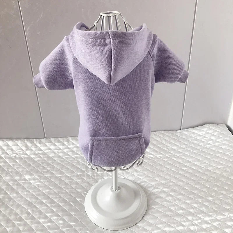 Cat Clothing Pet Clothing Cat Coat Dog Clothing Small Dog Cat Hoodie Pet Clothing Solid Color Cat Clothing Pet Clothing
