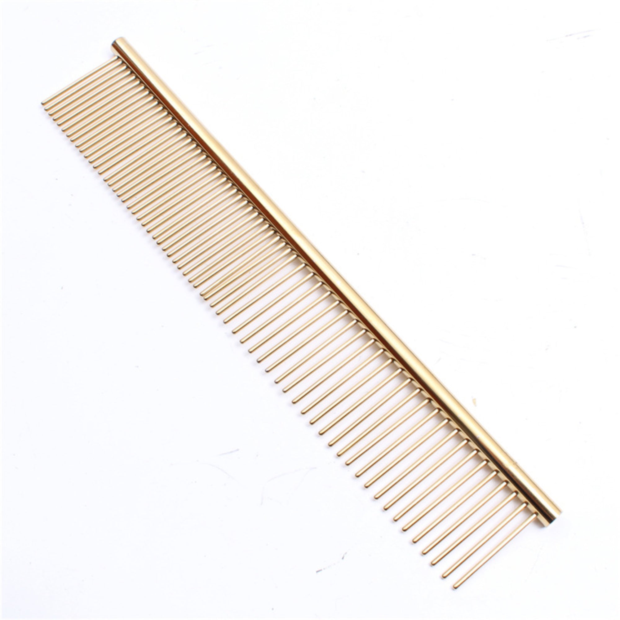 Dog grooming comb, dog grooming device, aluminum grooming device, pet grooming brush, cat and dog grooming comb, dog hair care