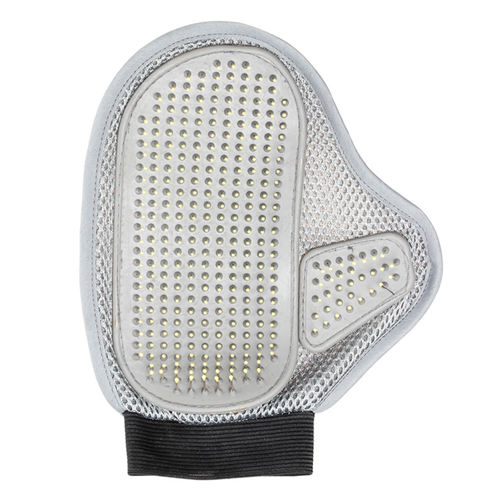 Double sided rubber pet bath gloves, dog and cat grooming tools, massage gloves, hair removal brushes, cleaning supplies, pet care products, pets