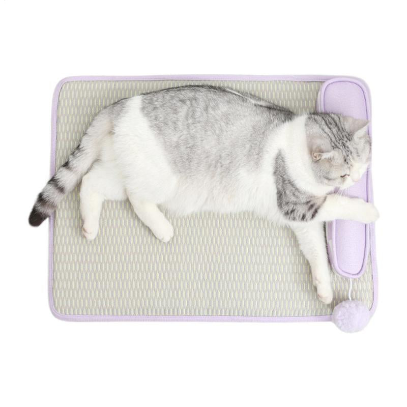 Dog cooling pad, summer pet cooling bed sofa, cat ice pad blanket sofa, breathable pet bed, heat dissipation pet rest nap bed