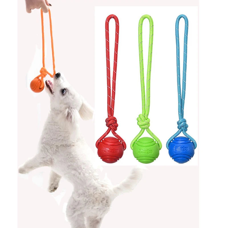 Dog Training Rope Ball Cotton Rope Ball Toy Non toxic and Durable Interactive Dog Toy Suitable for Large and Small Dogs Scratching, Throwing and Pulling