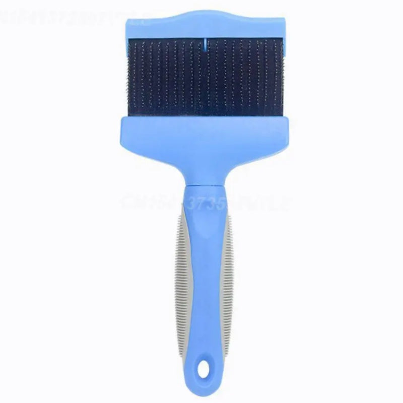 Double sided pet hair trimming comb brush dog and cat hair brush hair combing hair removal cleaning massage comb hair removal device