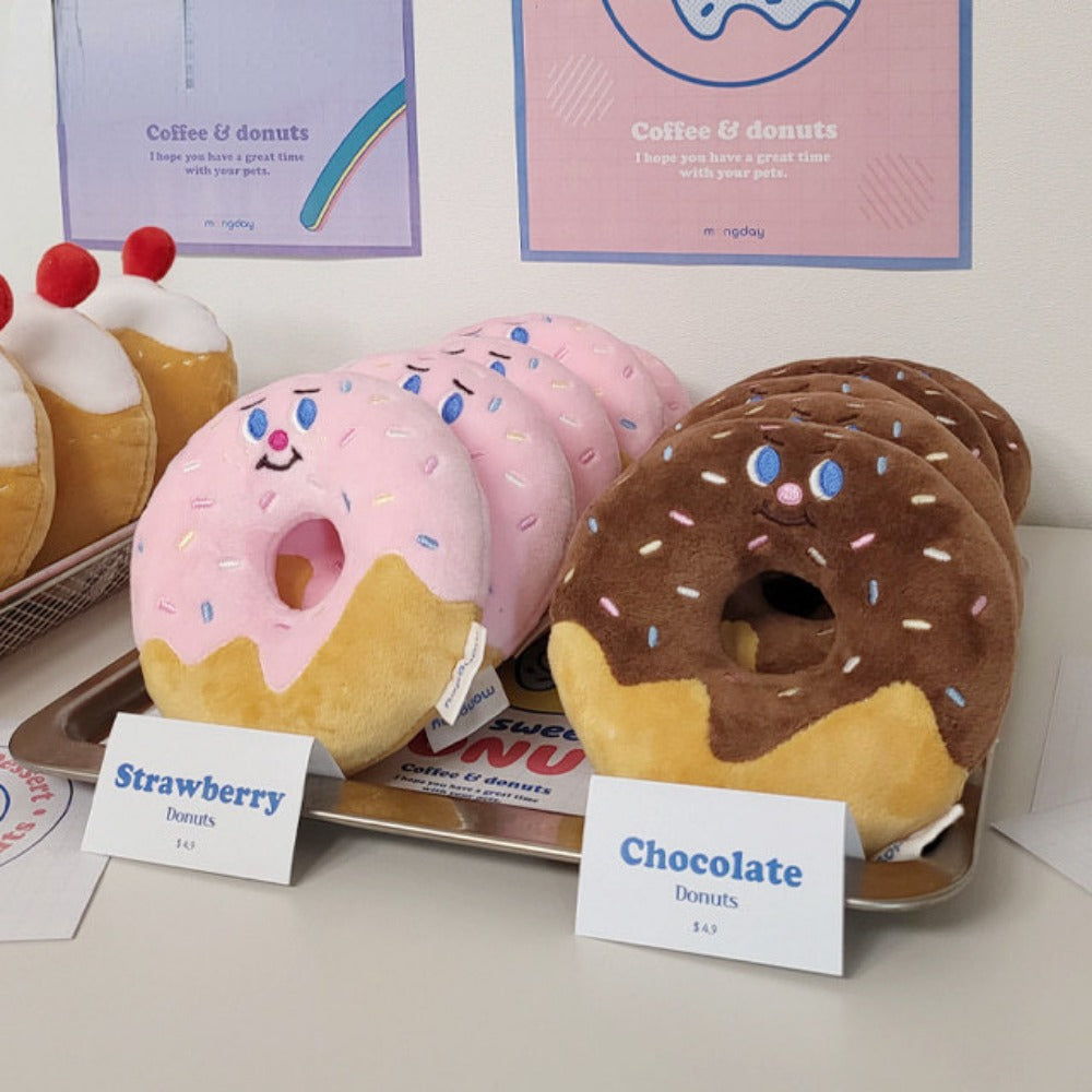 Pet Toy Bread Bite Dog Accessory Sound Concealing Food Odor Pet Dog Sound Plush Toy Dog Toy Suitable for Small Dog Puzzle Toy