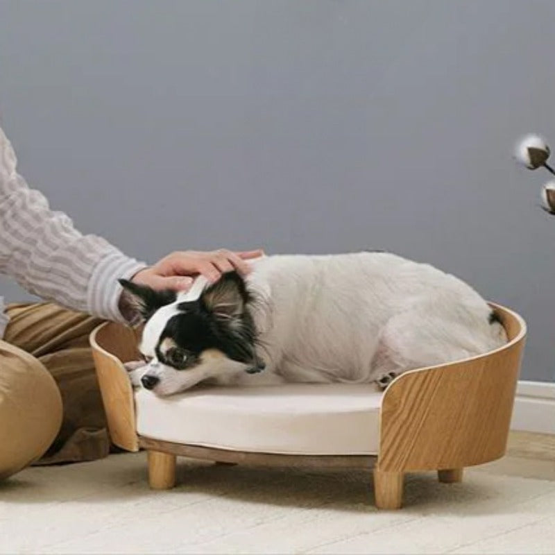 Wooden pet mattresses and furniture for indoor cat houses, soft and luxurious anti slip cat beds, sofas, comfortable cat products