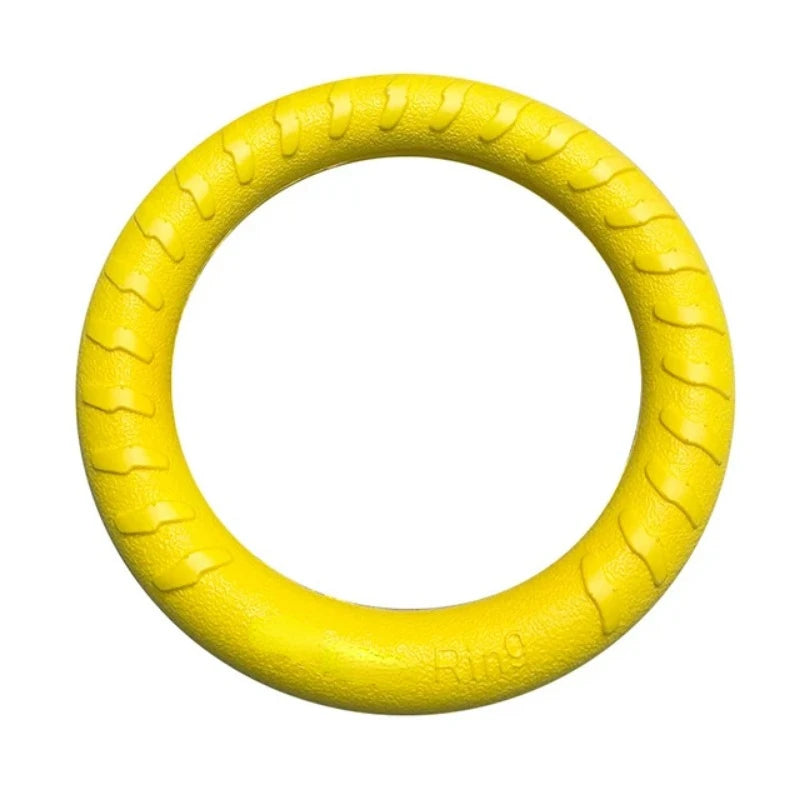 Dog toys, pet frisbee, EVA dog training ring, bite resistant toy, dog floating bite ring toy, interactive