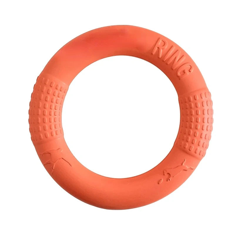 Dog toys, pet frisbee, EVA dog training ring, bite resistant toy, dog floating bite ring toy, interactive