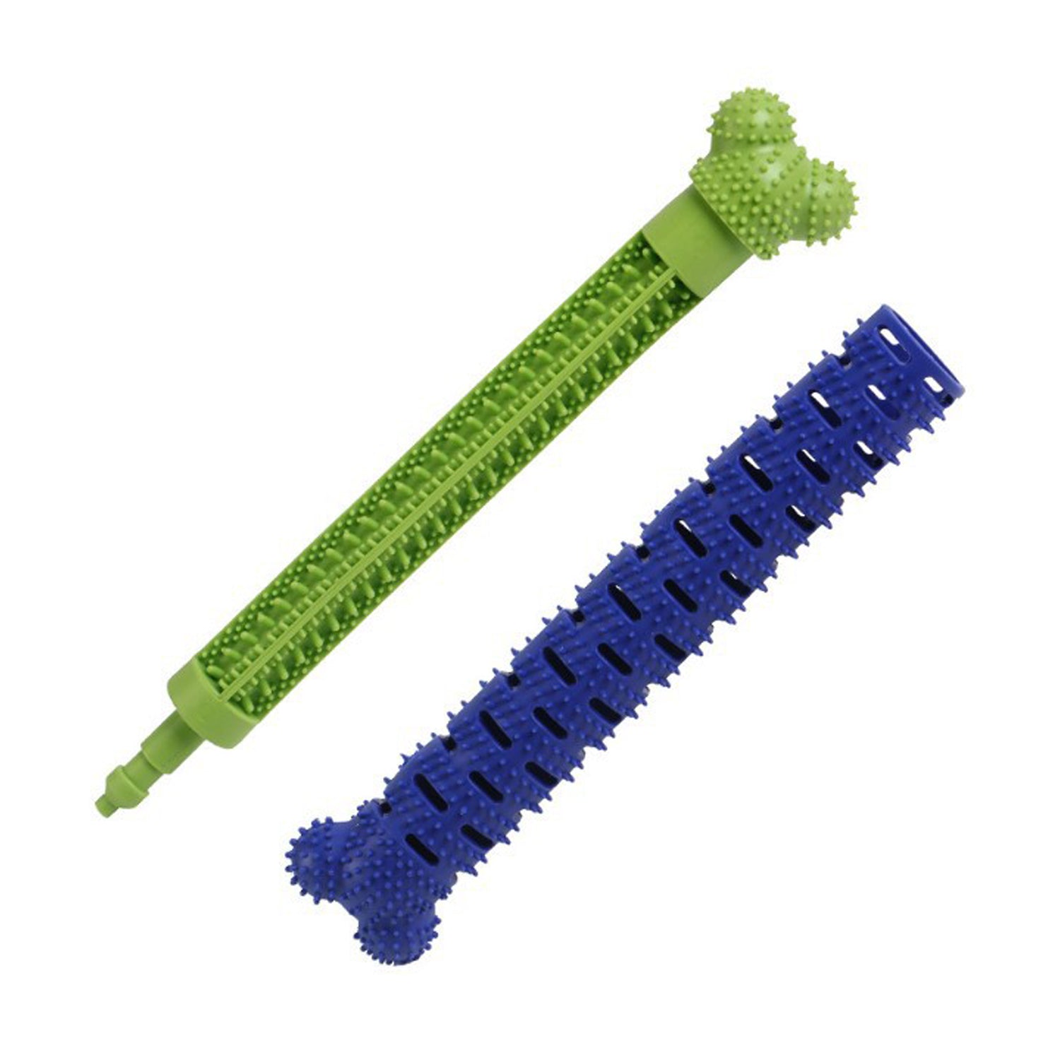 Dog teether stick, food grade cleaning massager, rubber toothbrush, chewing toy, teeth cleaning, pet micro bite force