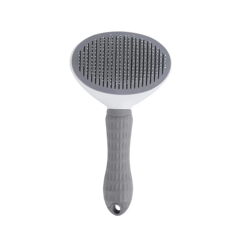 Pet hair removal brush, dog hair comb, stainless steel automatic shedding cat hair comb, pet cleaning and beauty products
