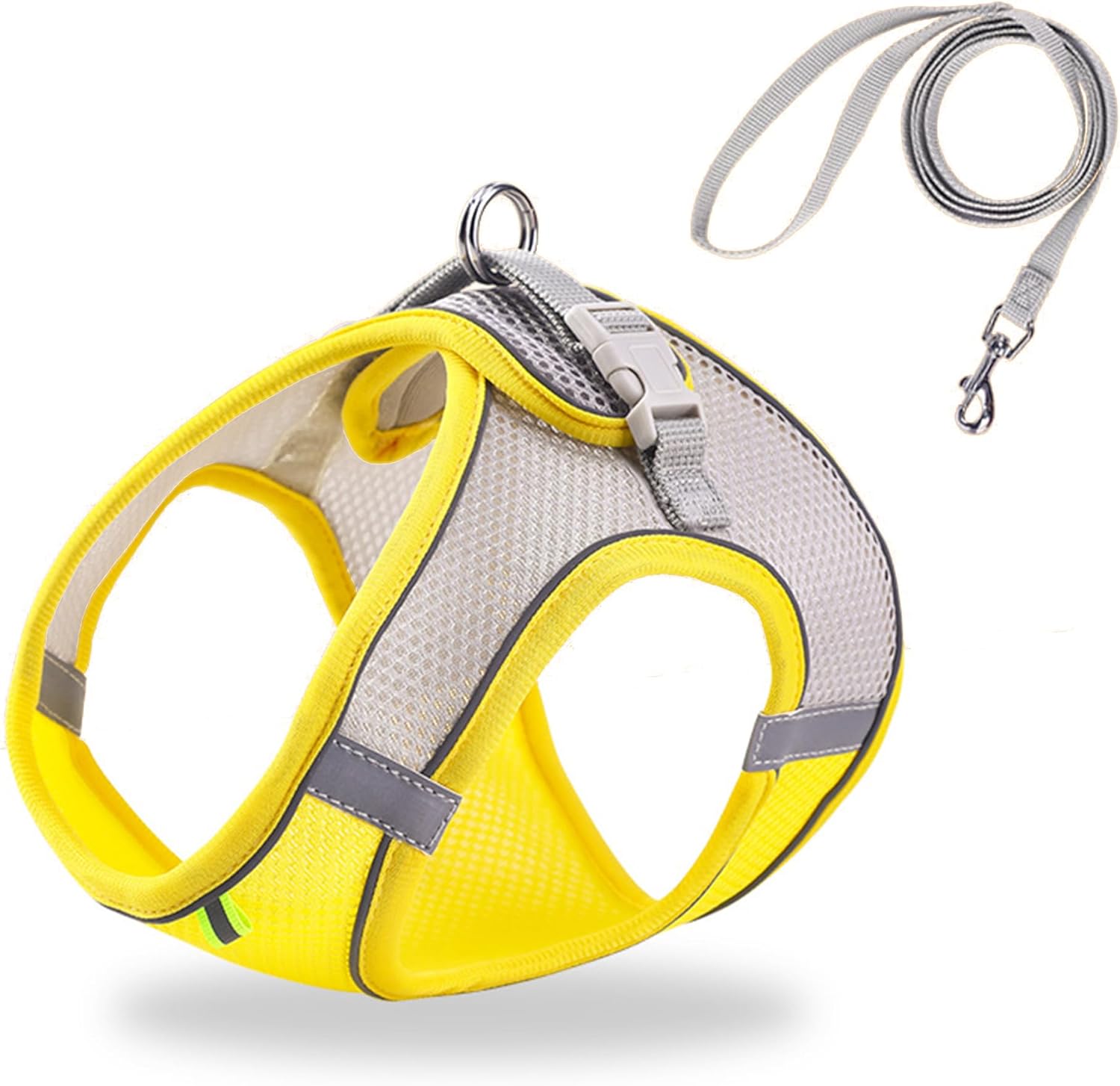 Cat and Dog Strap Vest Chest Rope Set Reflective Breathable Adjustable Pet Strap Suitable for Small and Medium sized Dogs for Outdoor Walking