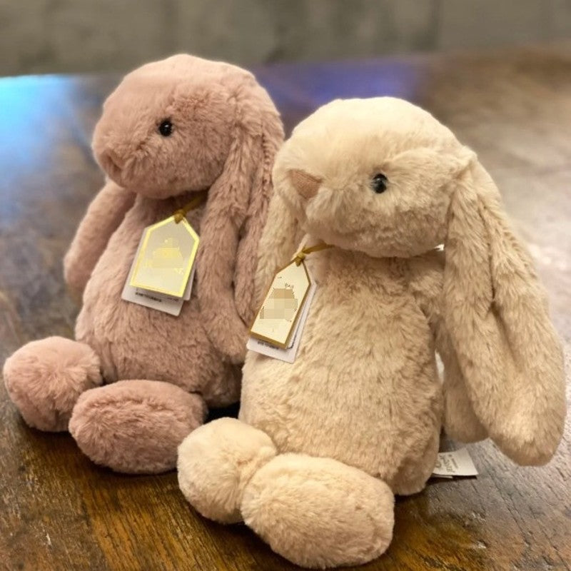 Original Jelly Cat Gold Label Red Shy Bonnie Rabbit Doll Wave Pet Interactive Companion Toy Festival Gift