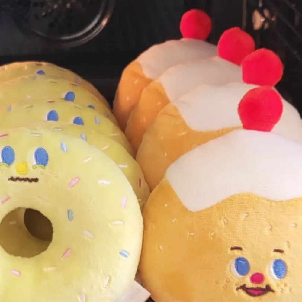 Pet Toy Bread Bite Dog Accessory Sound Concealing Food Odor Pet Dog Sound Plush Toy Dog Toy Suitable for Small Dog Puzzle Toy
