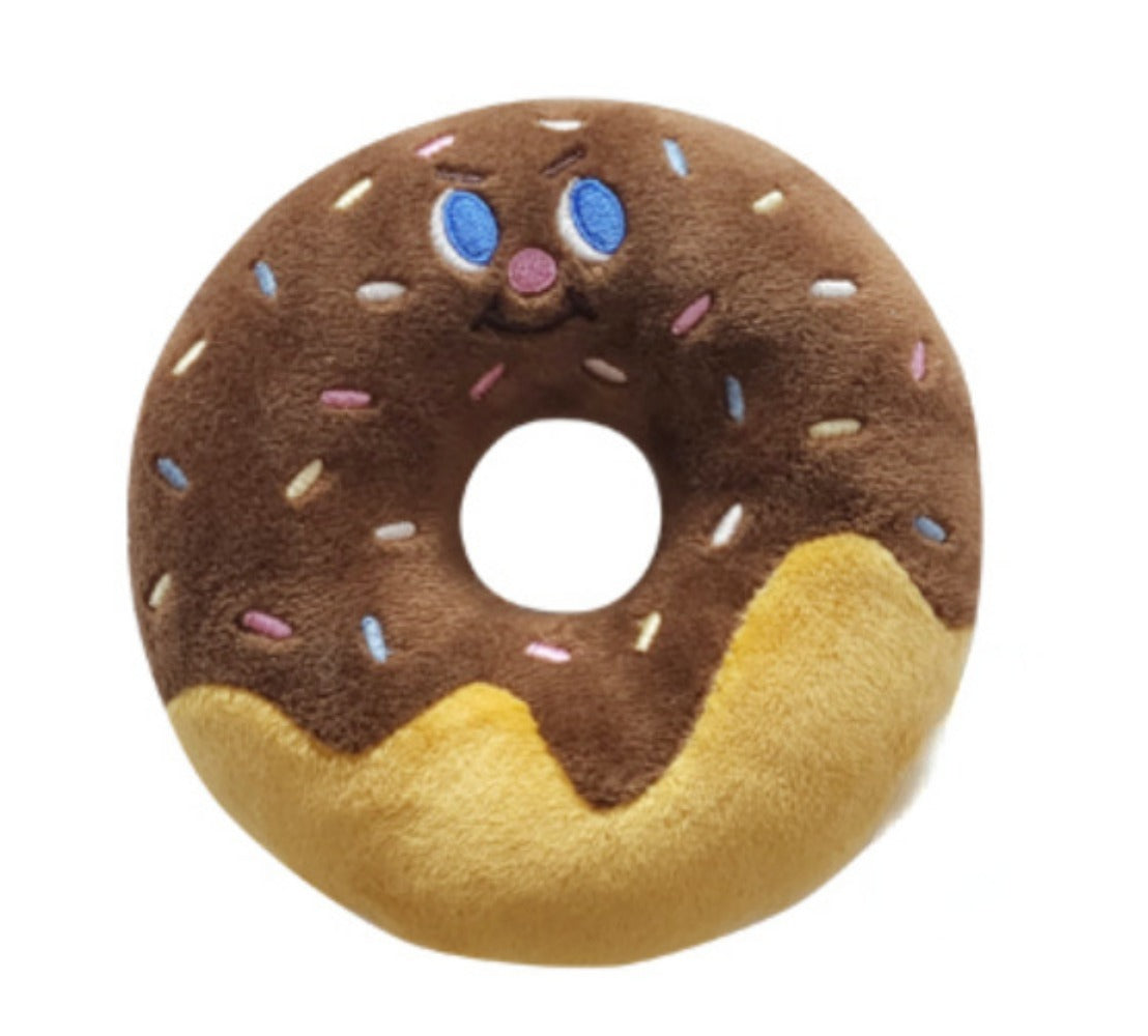 Pet Toy Bread Bite Dog Accessory Sound Concealing Food Odor Pet Dog Sound Plush Toy Dog Toy Suitable for Small Dog Puzzle Toy