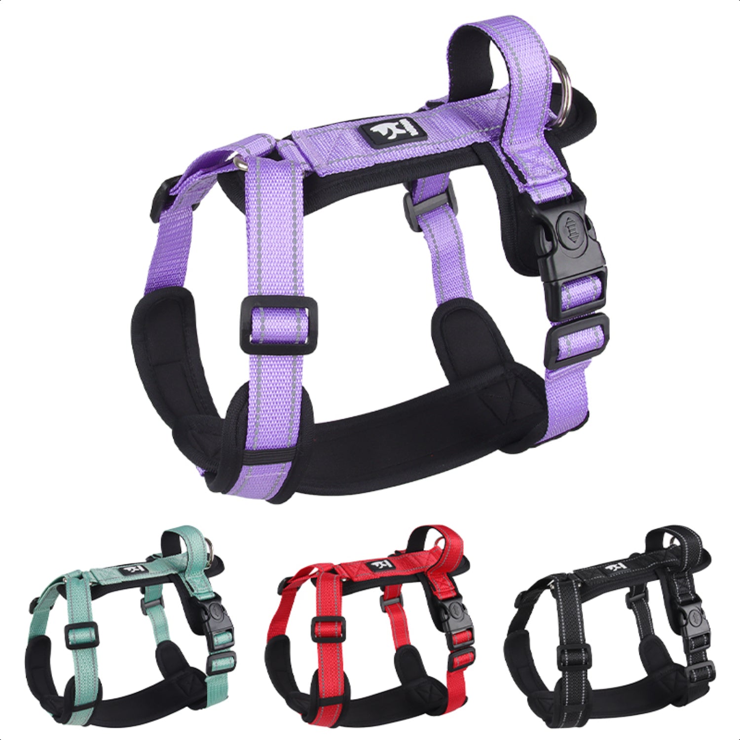 Upgrade your furry friend's gear with this lightweight, high-quality, and adjustable mesh pet harness, perfect for dog breeds
