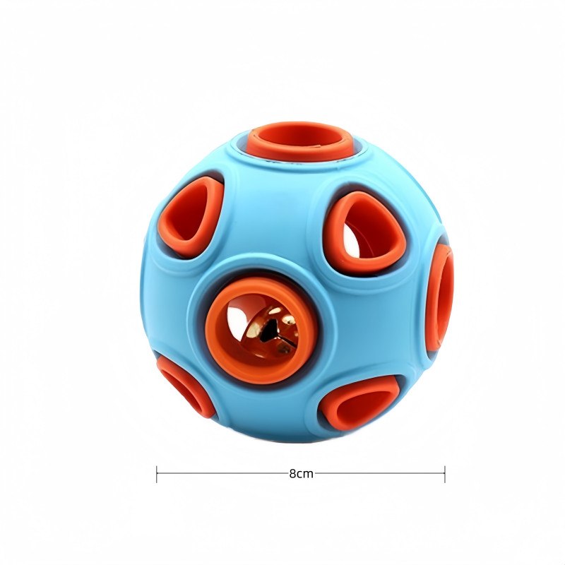 Creative dog ball toy double-layer sound dog ball interactive play cleaning teeth grinding leakage toy pet supplies