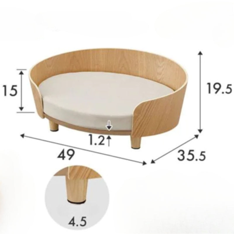 Wooden pet mattresses and furniture for indoor cat houses, soft and luxurious anti slip cat beds, sofas, comfortable cat products