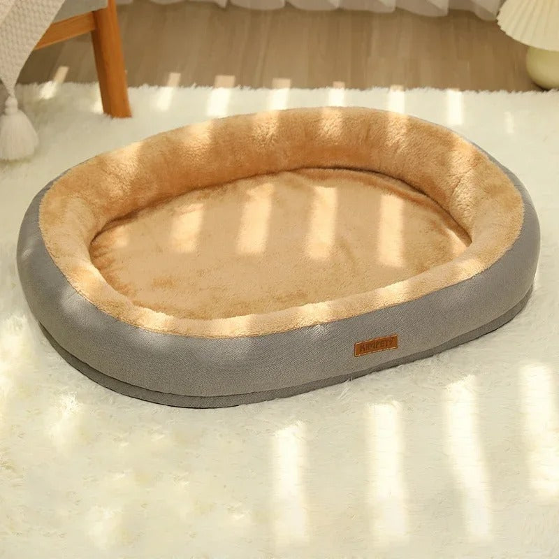 Winter Warmth Puppy Bed Cat Plush Toy Fluffy Bed Pet Accessories House Mat Habitat Dog Mat Basket Supplies Kitten