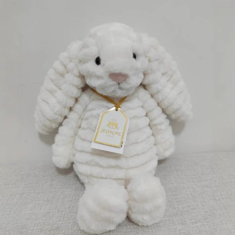 Original Jelly Cat Gold Label Red Shy Bonnie Rabbit Doll Wave Pet Interactive Companion Toy Festival Gift