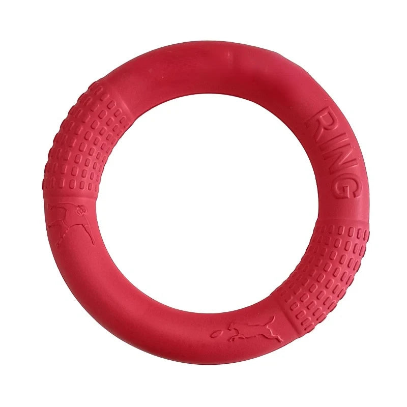 Dog toys, pet frisbee, EVA dog training ring, bite resistant toy, dog floating bite ring toy, interactive
