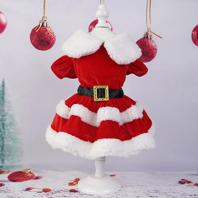 white christmas dresses Soft and breathable cat Christmas dress, fashionable and cute Santa Cl ININW Pet Supplies white christmas dresses Soft and breathable cat Christmas dress, fashionable and cute Santa Cl ININW Pet Supplies
